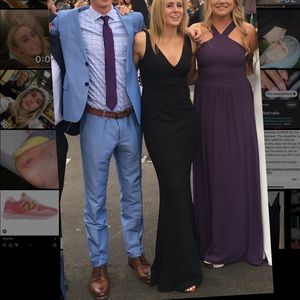 These are photos of the black prom dress